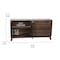 Flash Furniture Dark Walnut 4 Door Soft Close Storage Cabinet EM-0372-WAL-GG - alternate 6
